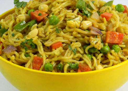 Corn-Capsicum-Maggi