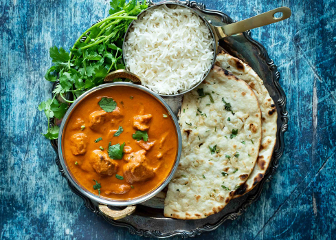 Butter-Chicken-with-Garlic-Naan